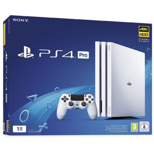 PS4 PRO EDICION BLANCA 2 CONTROLES